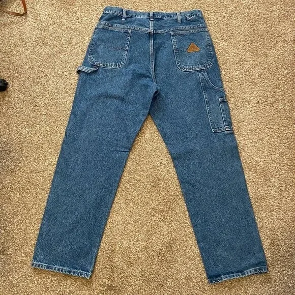 Bulwark FR Flame Resistant Work Carpenter Denim Cotton Mens Jeans Size 38/34